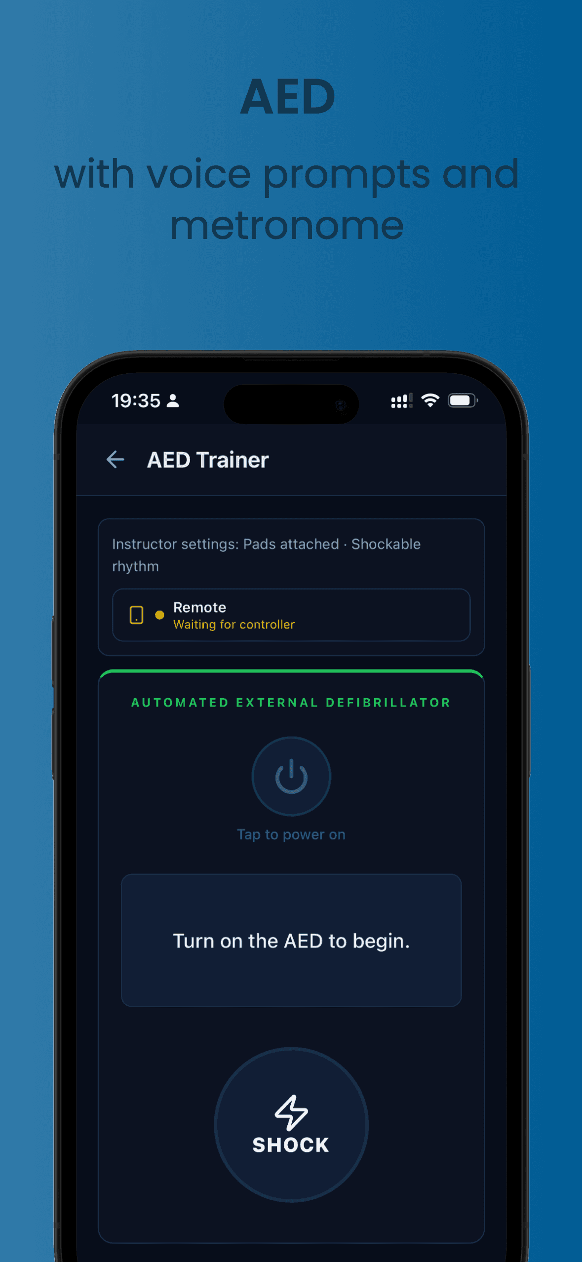 AED trainer