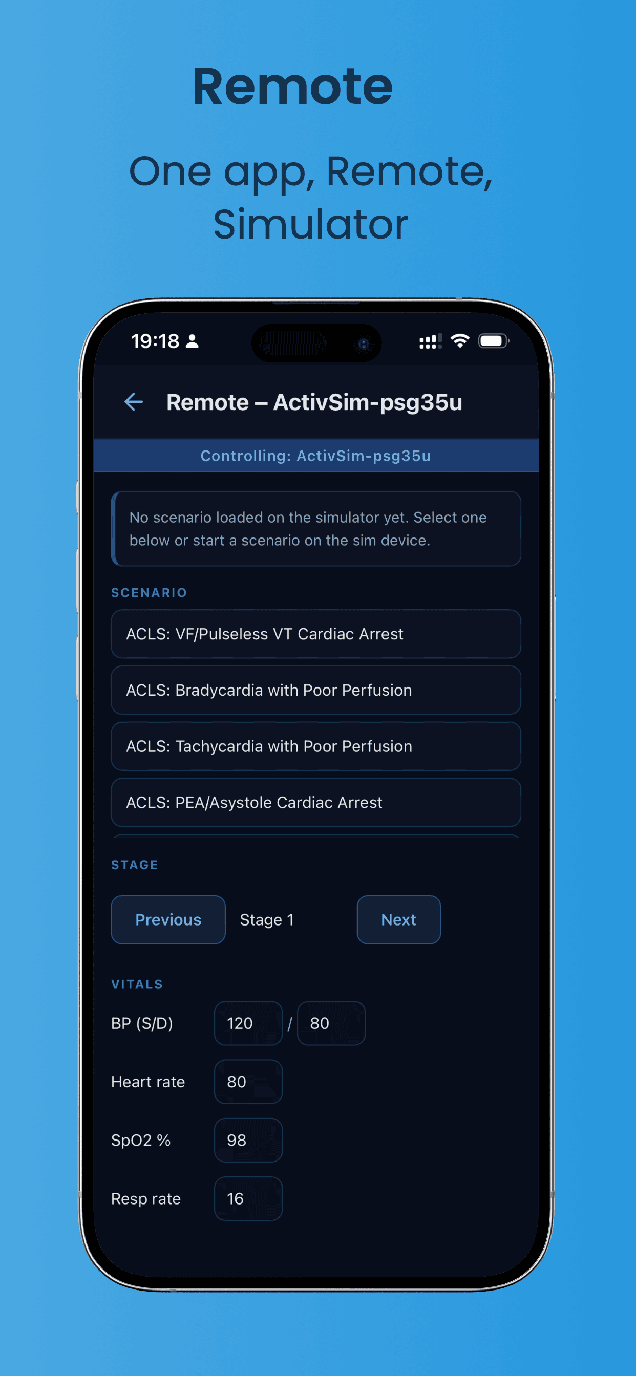 Remote instructor control